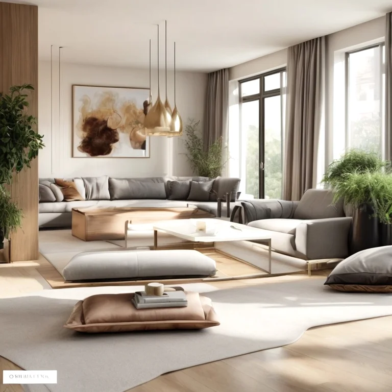 Luxuswohnung mit modernem Design